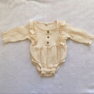 NWOT Baby Girl Long Sleeve Onesie Outfit